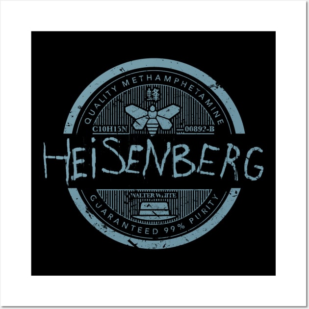 The great Heisenberg Wall Art by FanFreak